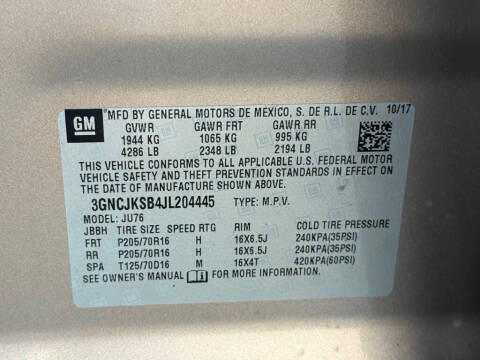 2018 Chevrolet Trax LS