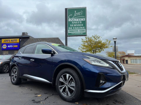 2020 Nissan Murano for sale at Jon's Auto in Marquette MI