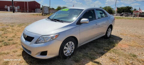 2010 Toyota Corolla for sale at Advantage Auto Sales in Wichita Falls TX
