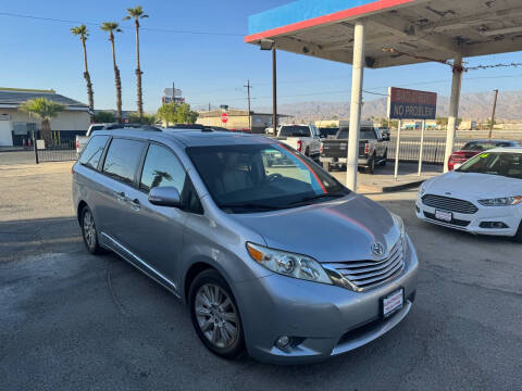 2013 Toyota Sienna for sale at Salas Auto Group in Indio CA