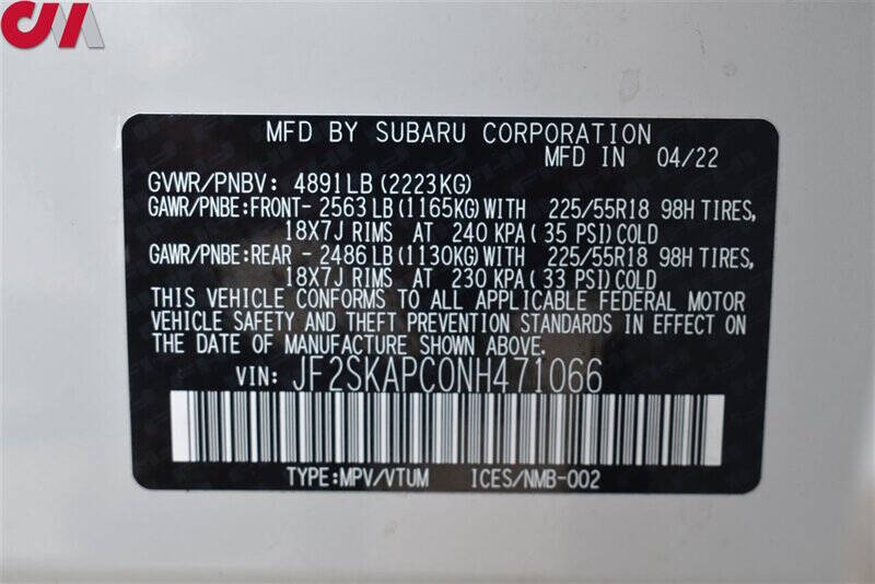 2022 Subaru Forester Limited