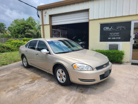 2008 Chevrolet Impala for sale at O & J Auto Sales in Royal Palm Beach FL