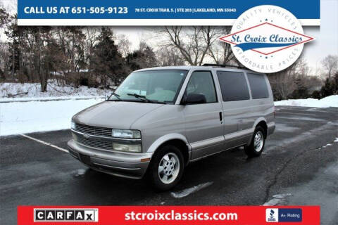 2003 Chevrolet Astro for sale at St. Croix Classics in Lakeland MN