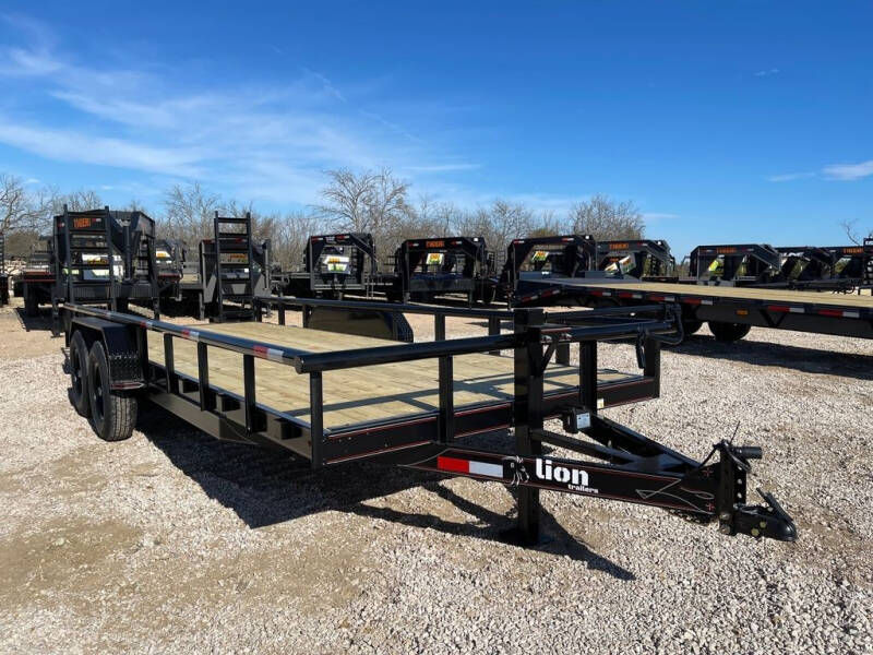 2023 LION  - Equipment / Utility Trailer for sale at LJD Sales in Lampasas TX