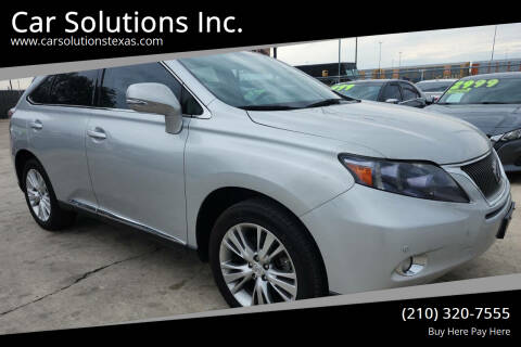 2012 Lexus RX 450h