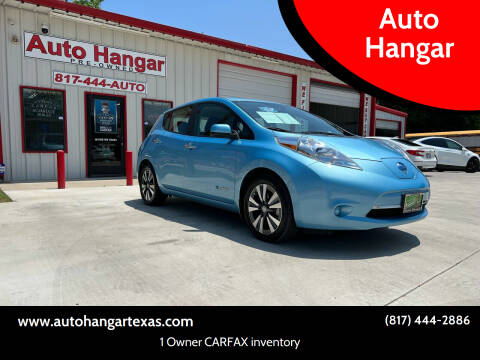2015 Nissan LEAF for sale at Auto Hangar in Azle TX