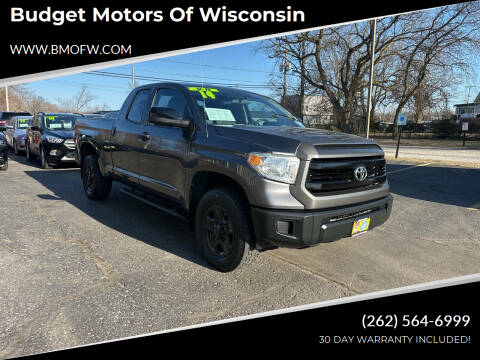 2014 Toyota Tundra for sale at Budget Motors of Wisconsin in Racine WI