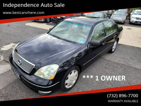 2003 Lexus LS 430 for sale at Independence Auto Sale in Bordentown NJ