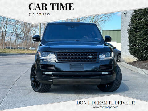 2016 Land Rover Range Rover for sale at Car Time in Philadelphia PA