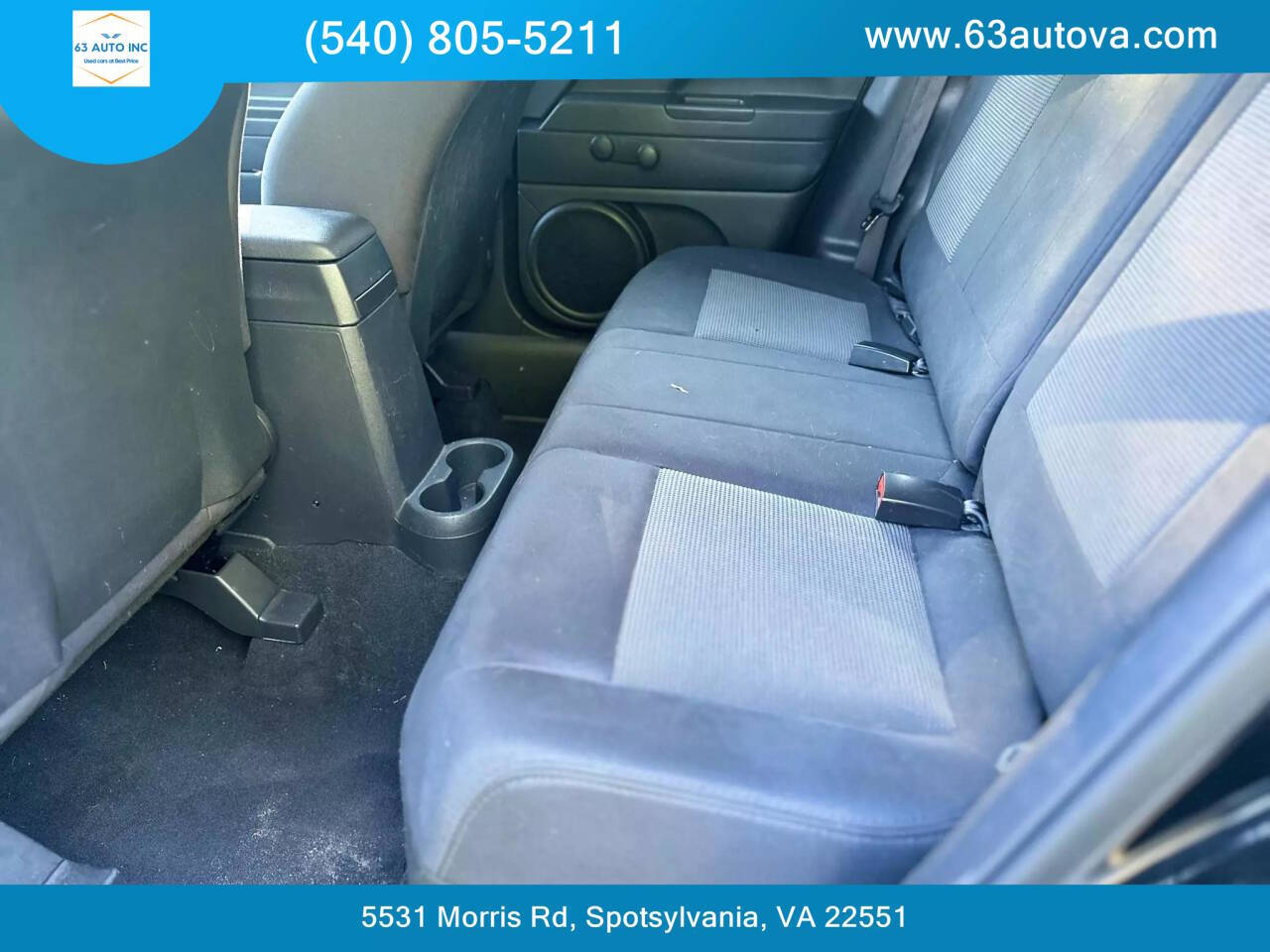 2012 Jeep Patriot for sale at 63 Auto Inc in Spotsylvania, VA