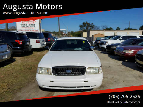 2011 Ford Crown Victoria for sale at Augusta Motors in Augusta GA