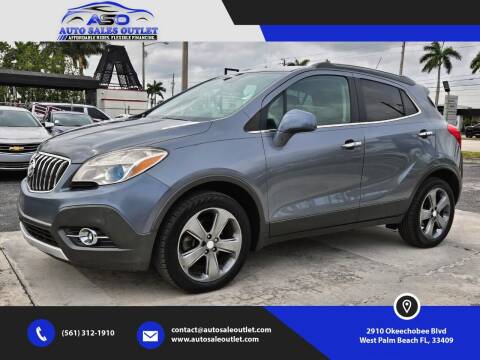 2013 Buick Encore for sale at Auto Sales Outlet in West Palm Beach FL