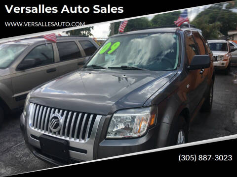 2009 Mercury Mariner for sale at Versalles Auto Sales in Hialeah FL