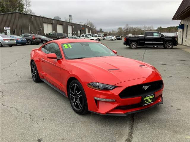 2021 Ford Mustang for sale at SHAKER VALLEY AUTO SALES in Enfield NH