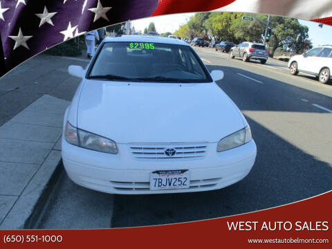 1997 Toyota Camry for sale at West Auto Sales in Belmont CA