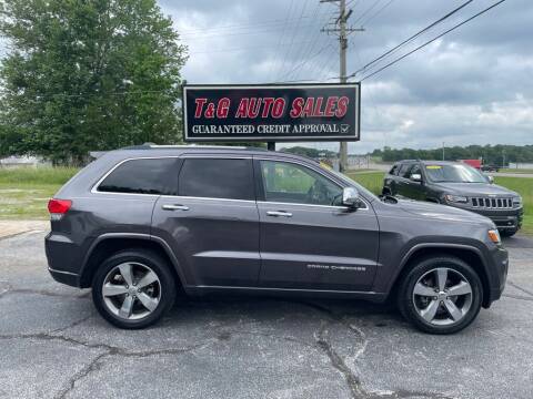 2015 Jeep Grand Cherokee for sale at T & G Auto Sales in Florence AL