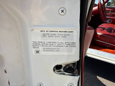 1976 Cadillac DeVille