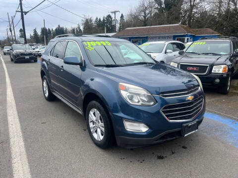 2016 Chevrolet Equinox for sale at Lino's Autos Inc in Vancouver WA