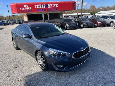 2014 Kia Cadenza for sale at Texas Drive LLC in Garland TX