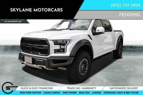 2020 Ford F-150 for sale at Skylane Motorcars - Off-site Inventory in Carrollton TX