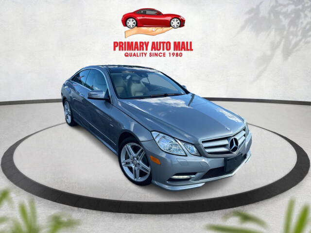 2012 Mercedes-Benz E-Class for sale at Primary Auto Mall in Fort Myers, FL