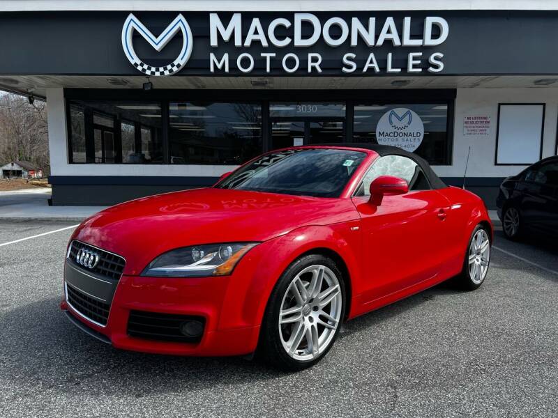 2009 Audi TT for sale at MacDonald Motor Sales in High Point NC