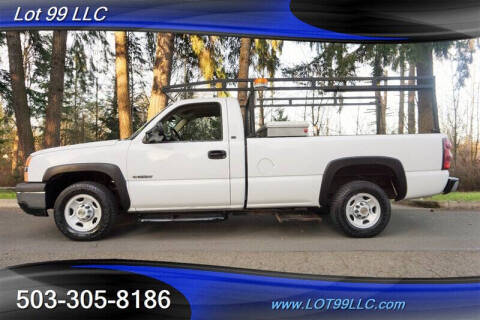 2004 Chevrolet Silverado 2500 for sale at LOT 99 LLC in Milwaukie OR