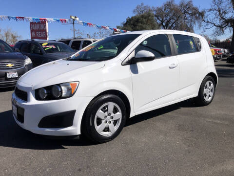 2016 Chevrolet Sonic for sale at C J Auto Sales in Riverbank CA