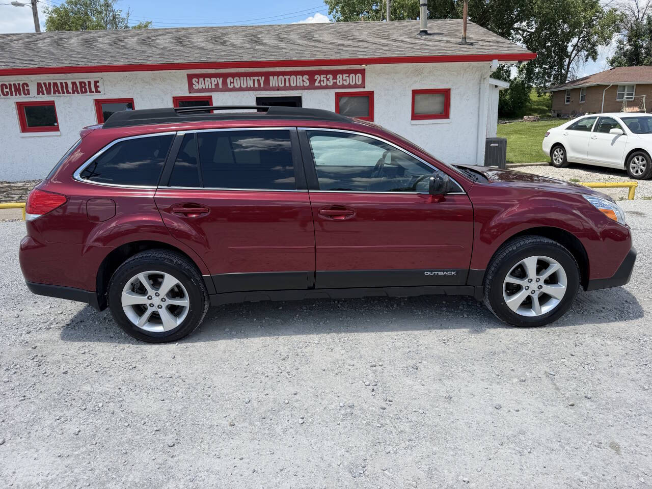 Red 2014 Subaru Outback 2.5i Limited AWD 2.5i Limited 4dr Wagon 2