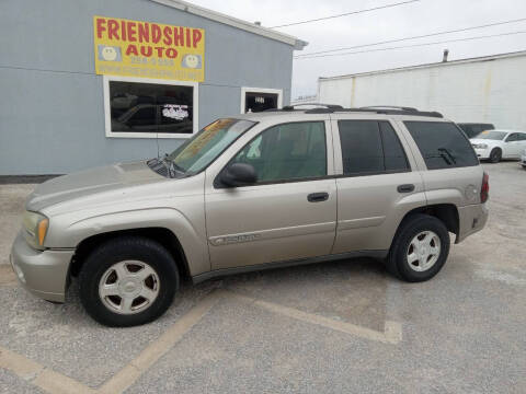2002 Chevrolet TrailBlazer for sale at Friendship Auto Sales in Broken Arrow OK