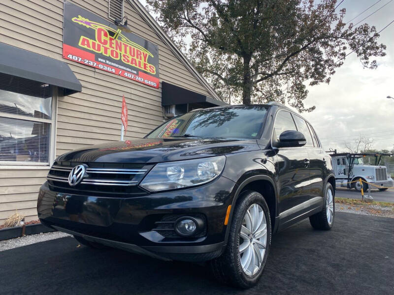 2012 Volkswagen Tiguan for sale at CENTURY AUTO SALES in Orlando FL