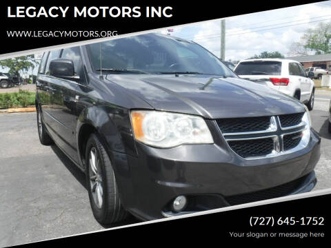 2014 Dodge Grand Caravan for sale at LEGACY MOTORS INC in New Port Richey FL