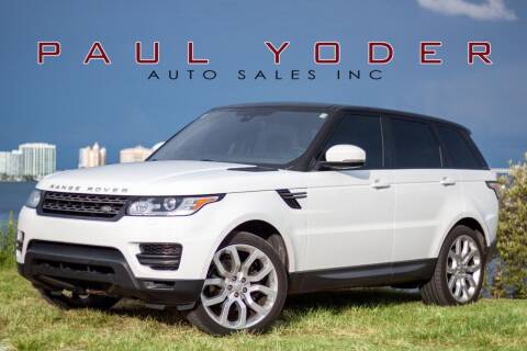 2016 Land Rover Range Rover Sport for sale at PAUL YODER AUTO SALES INC in Sarasota FL