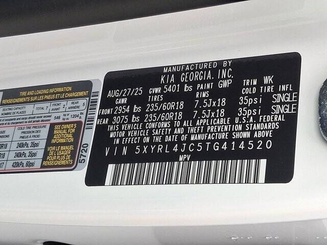 2026 Kia Sorento S