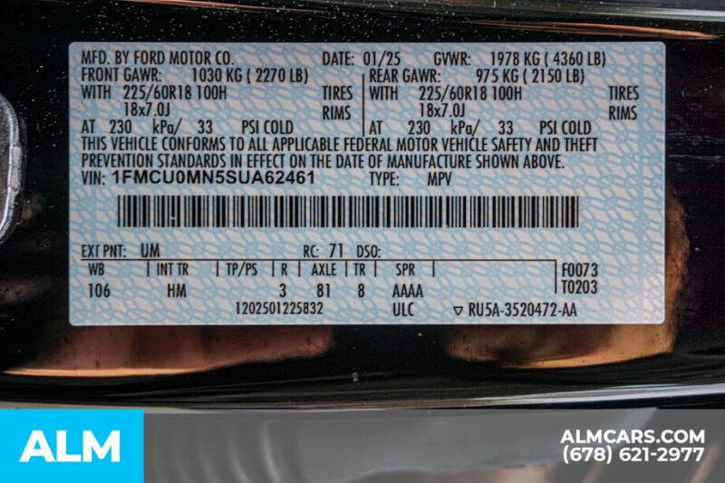 2025 Ford Escape ST-Line