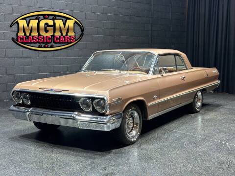 1963 Chevrolet Impala for sale at MGM CLASSIC CARS in Addison IL