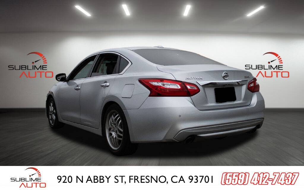 2017 Nissan Altima for sale at SUBLIME AUTO in Fresno, CA