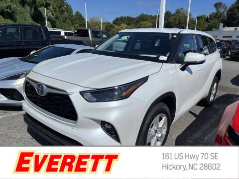 2023 Toyota Highlander Hybrid for sale at Everett Chevrolet Buick GMC in Hickory NC