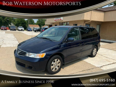 2004 Honda Odyssey for sale at Bob Waterson Motorsports in South Elgin IL