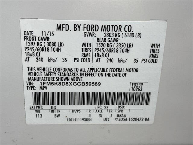 2016 Ford Explorer XLT