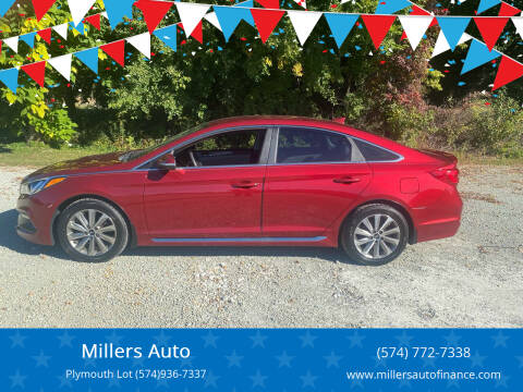 2015 Hyundai Sonata for sale at Millers Auto - Plymouth Miller lot in Plymouth IN