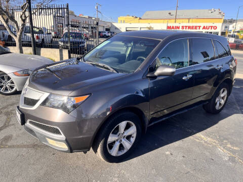 2011 Acura MDX for sale at Main Street Auto in Vallejo CA