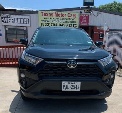 2021 Toyota RAV4 for sale at TEXAS MOTOR CARS in Houston TX