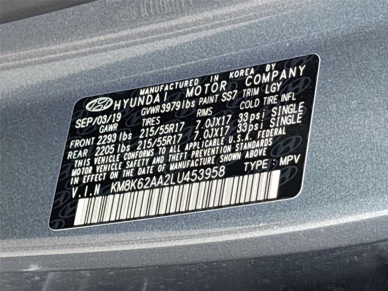2020 Hyundai Kona SEL Plus