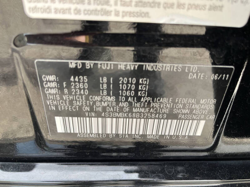 2011 Subaru Legacy 2.5i Limited