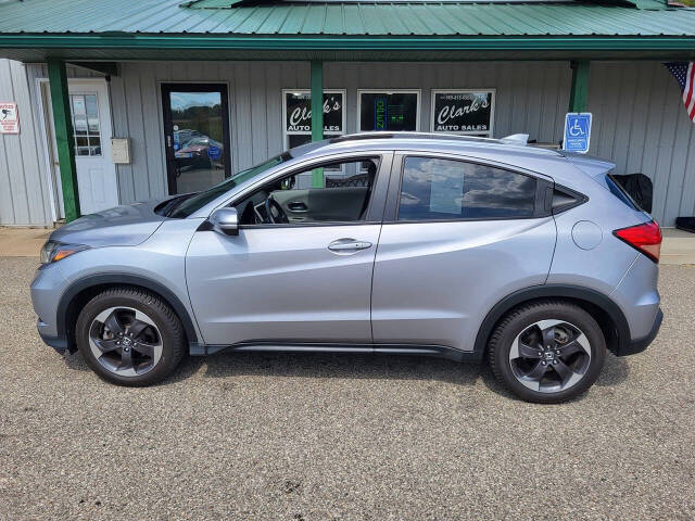 2018 Honda HR-V for sale at Clarks Auto Sales Inc in Lakeview, MI