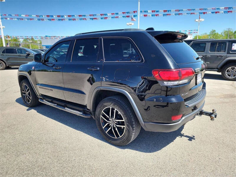 Used 2021 Jeep Grand Cherokee Trailhawk with VIN 1C4RJFLG4MC580017 for sale in Claremore, OK
