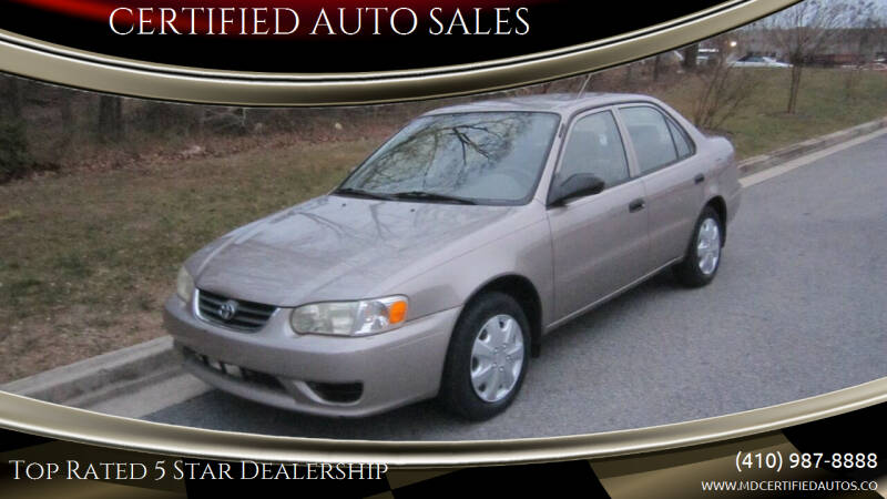 2001 Toyota Corolla CE