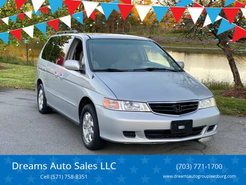 2004 Honda Odyssey for sale at Dreams Auto Sales LLC in Leesburg VA