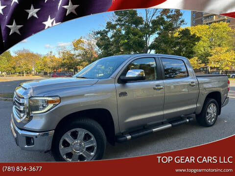 2019 Toyota Tundra for sale at Top Gear Cars LLC in Lynn MA